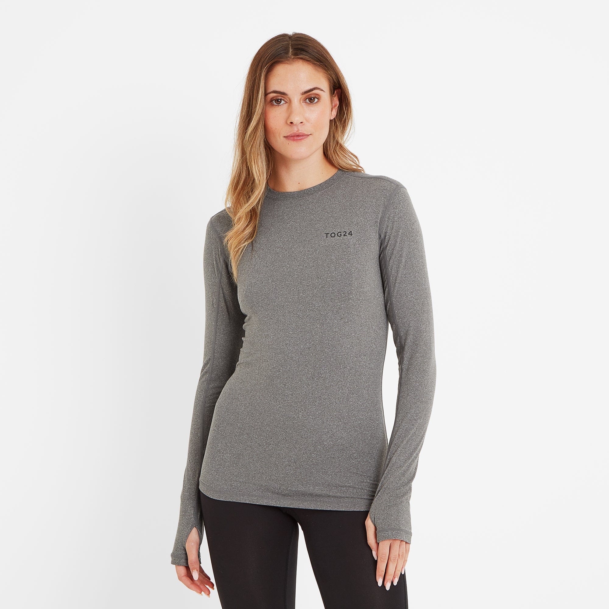 A place for all your needs to buy Snowdon Womens Thermal Base Layer Legging  - Grey Marl Supply